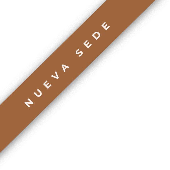 Etiqueta gráfica de Nueva Sede para Panadería El Molino en la Universidad Javeriana de Cali.