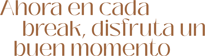 Ahora en cada break, disfruta un buen momento. Panadería El Molino en la Universidad Javeriana Cali.