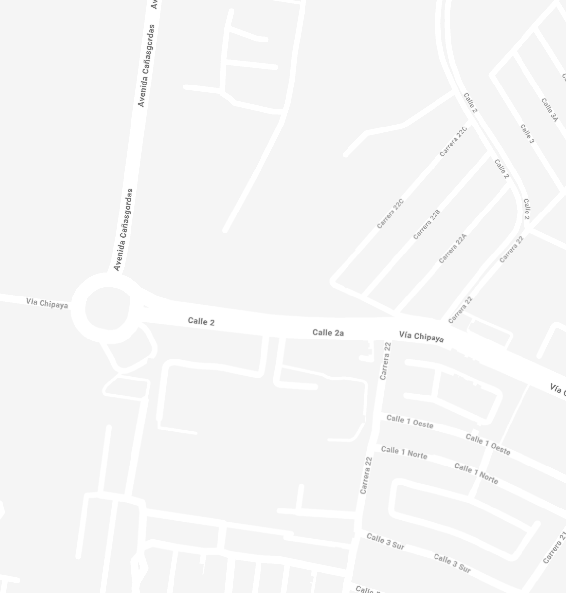 Mapa de ubicación y dirección de la sede Alfaguara de Panadería El Molino en Cali, Valle del Cauca.